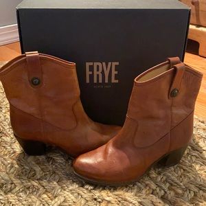 Jackie Button Frye Booties